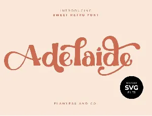 Adelaide font