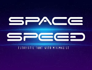 Space Speed font