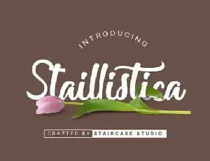 Staillistica Script font