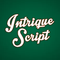 Intrique Script font