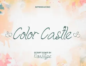 ColorCastleDemo font