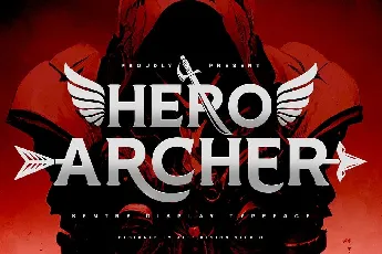 Hero Archer font