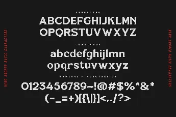 Hero Archer font