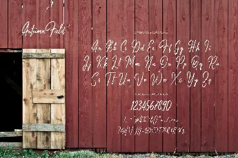 Autumn Field font