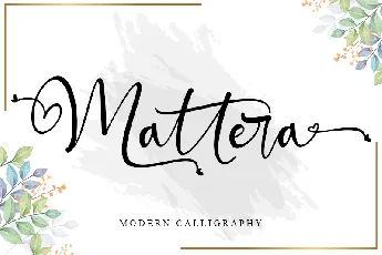 Mattera font