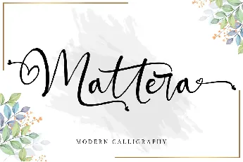 Mattera font