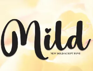 Mild font