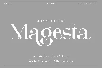 Magesta font