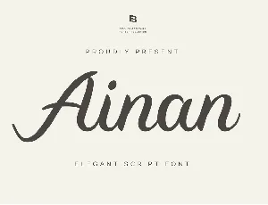 Ainan Trial font