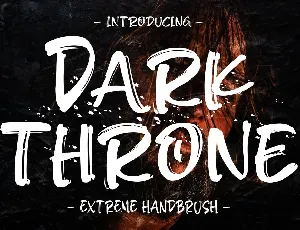 DARK THRONE font