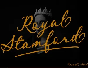 Royal Stamford Script font