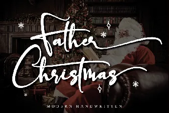 Father Christmas font