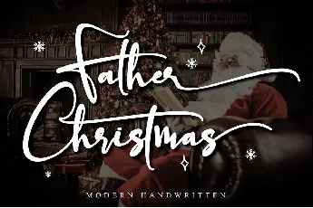 Father Christmas font