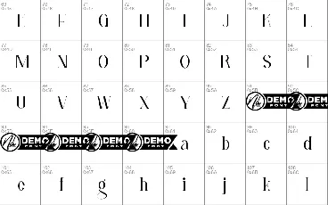 Night Melody Demo font