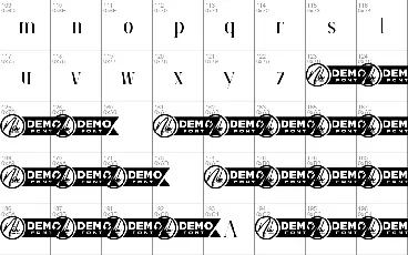 Night Melody Demo font