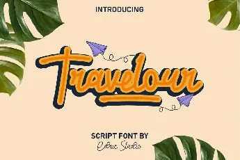 Travelour Demo font