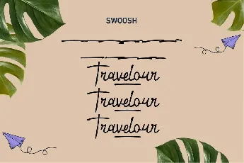 Travelour Demo font