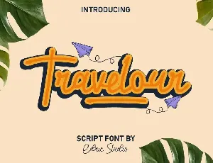 Travelour Demo font