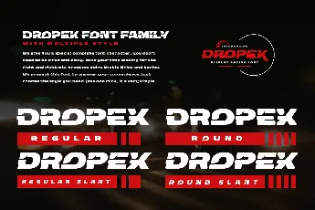 DROPEX trial font