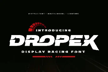 DROPEX trial font