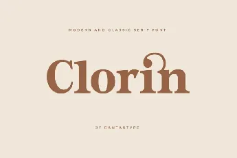 Clorin font