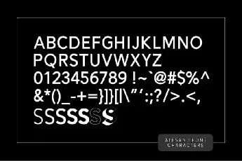 Alesand Sans Family font