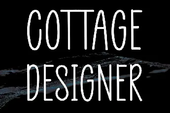 Cottage Designer Handwritten font