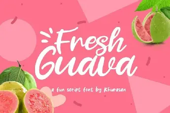 Fresh Guava Script font