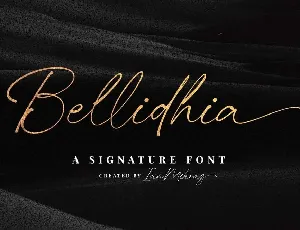 Bellidhia font