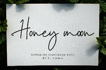 Honey Moon font