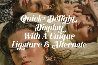 Quick Delight font