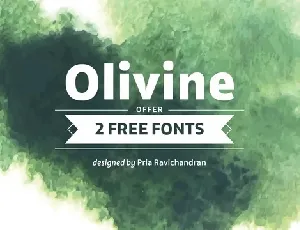 Olivine font