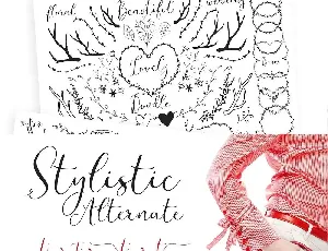 Mrs Stylish Script font