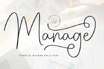 Manage Script font