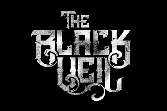 The Black Veil font