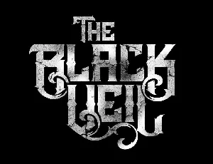 The Black Veil font