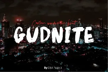 Gudnite font