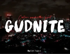 Gudnite font