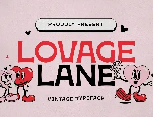Lovage Lane font