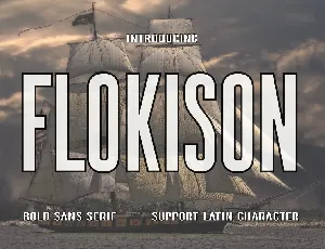 Flokison font