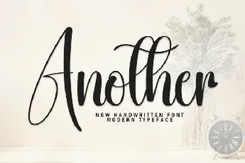 Another Calligraphy font