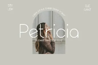 Petricia font