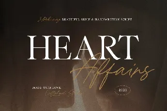 Heart Affairs font