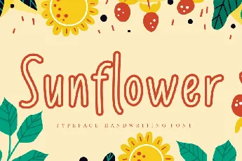 Sunflower Display font