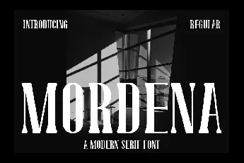 Mordena font