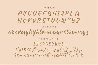 Montelifa Gelista font