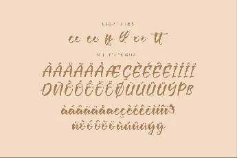 Montelifa Gelista font