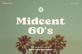 Midcent 60s font