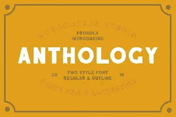 Anthology font