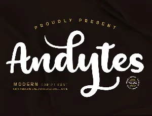 Andesytes font